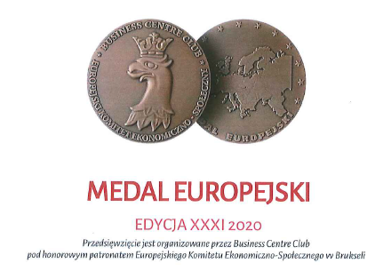 Medal Europejski DeEdu Online